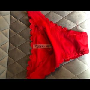 SHEIN Red Bikini Bottoms